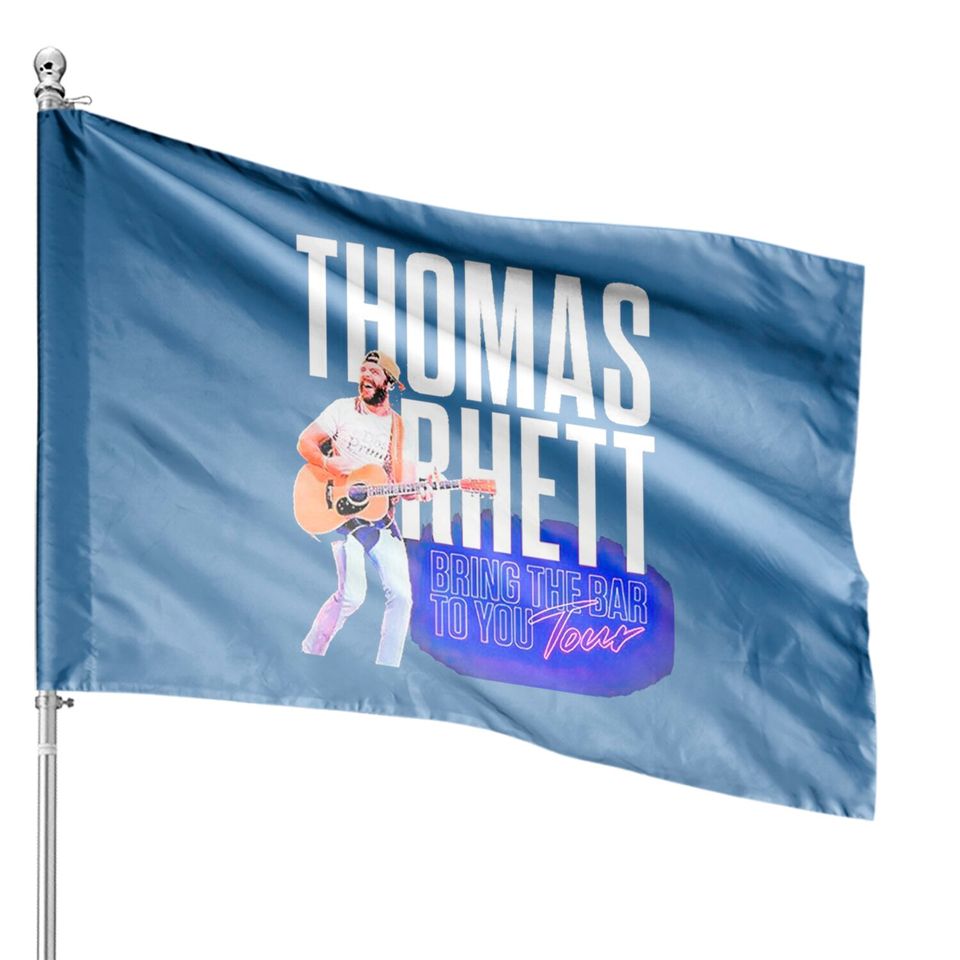 Thomas Rhett Bring The Bar To You Tour House Flags,Thomas Rhett 2022 Tour House Flag