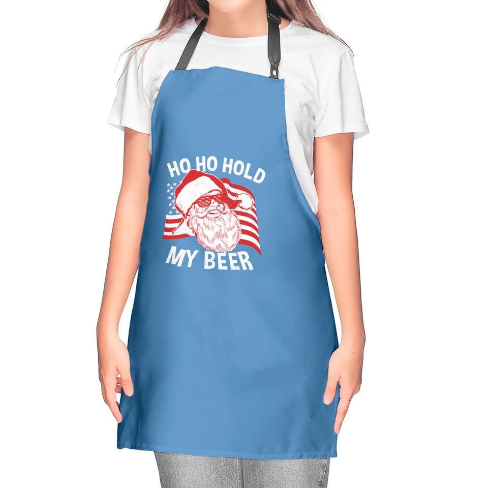 Christmas In July Kitchen Aprons