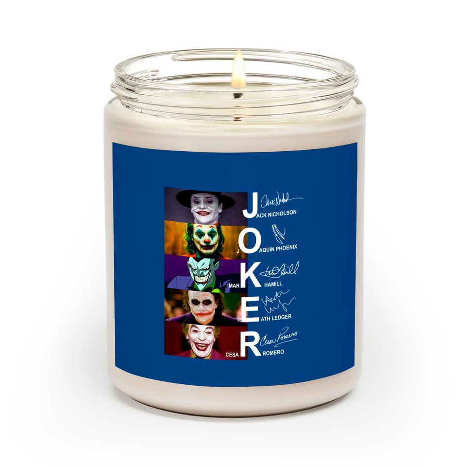 The Joker Scented Candle, Joker 2022 Scented Candle, Joker Friends Scented Candles, Funny Joker Scented Candle Fan Gifts