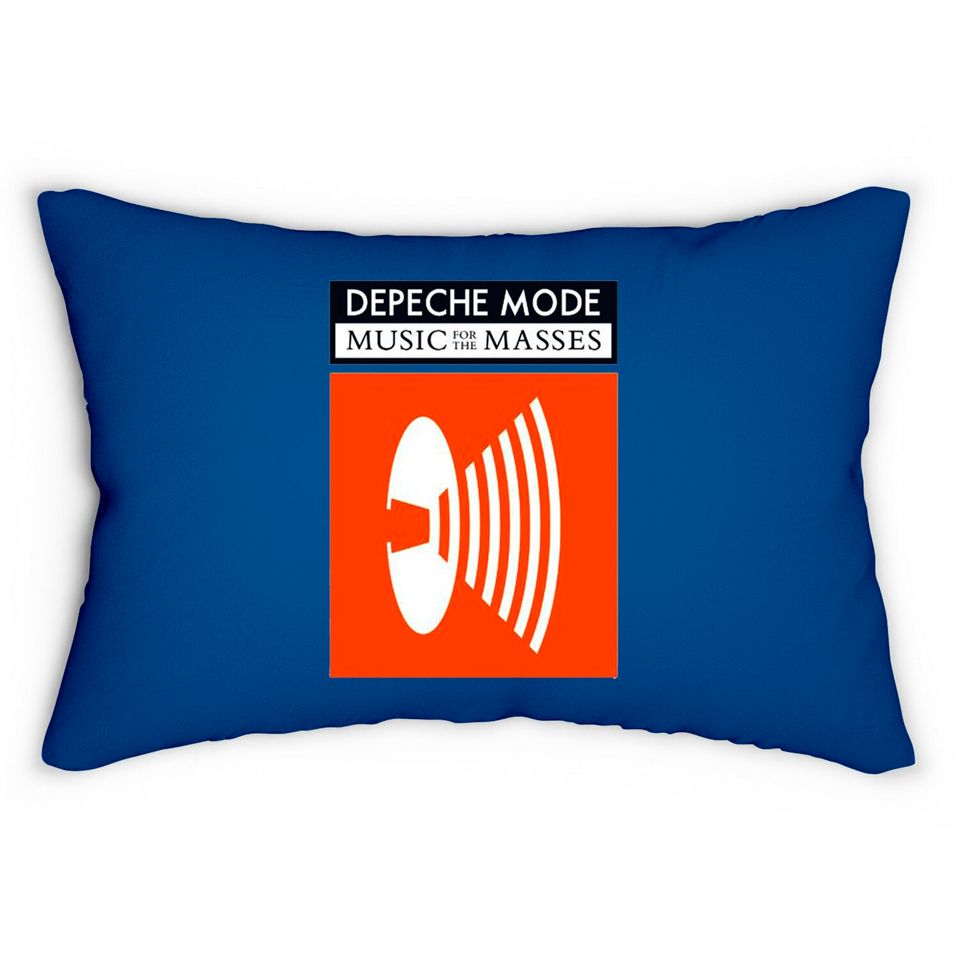 Depeche Mode Lumbar Pillows