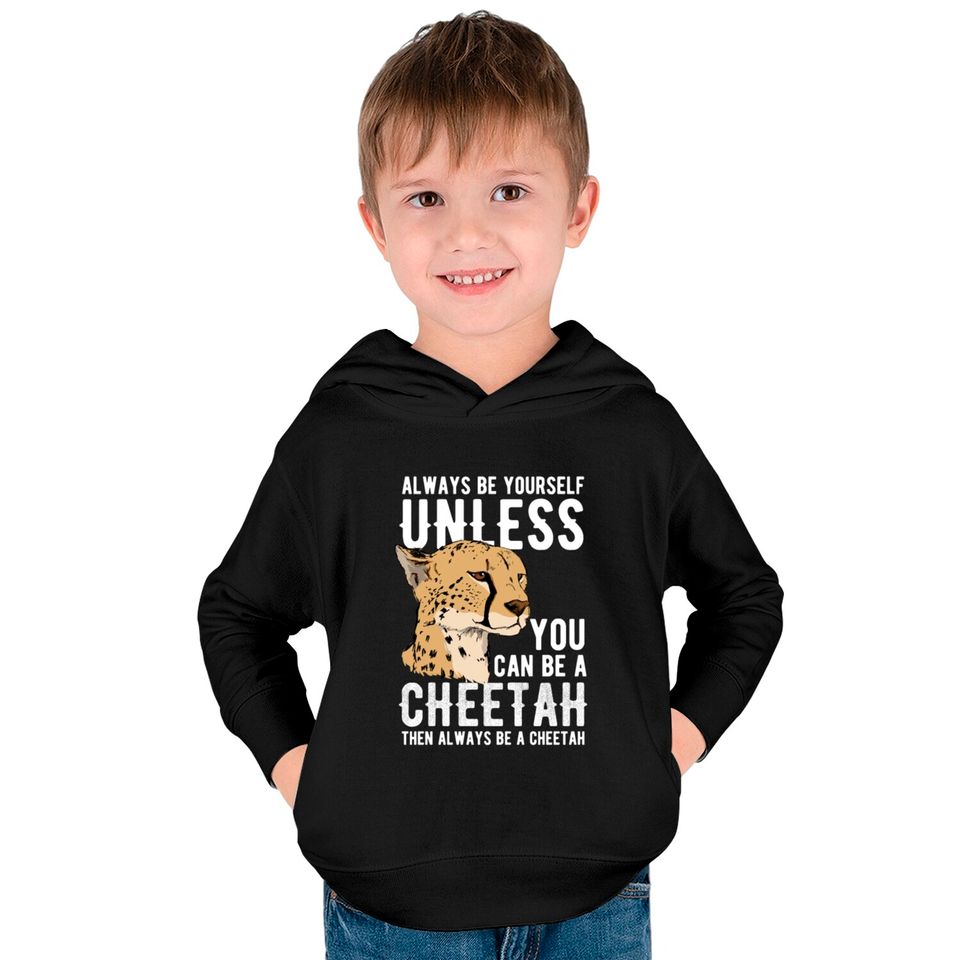 Animal Print Gift Cheetah Kids Pullover Hoodies