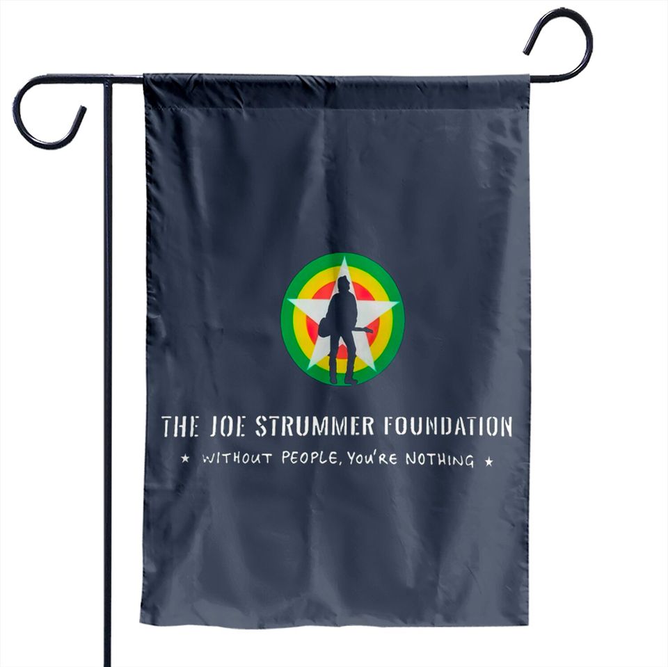 The Clash Joe Strummer Foundation Gift Garden Flags