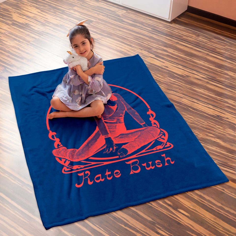 Kate Bush Retro Aesthetic Fan Art Design Baby Blankets