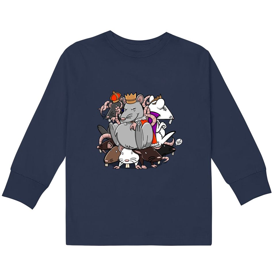 The Rat King - Rat King -  Kids Long Sleeve T-Shirts