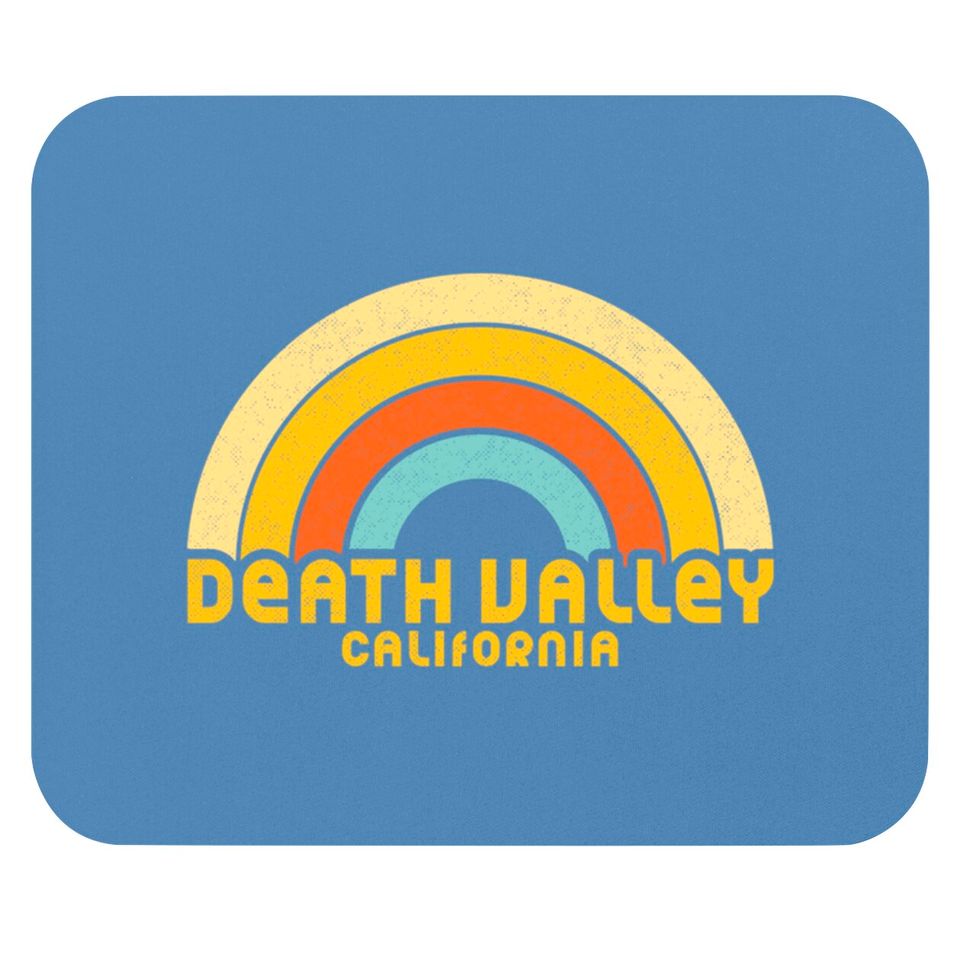 Retro Death Valley California - Death Valley California - Mouse Pads