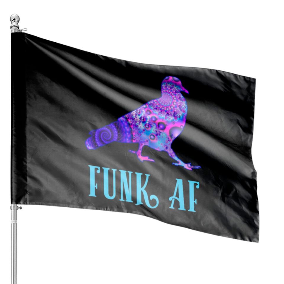 Pigeons Playing Ping Pong Funk AF PPPP House Flags