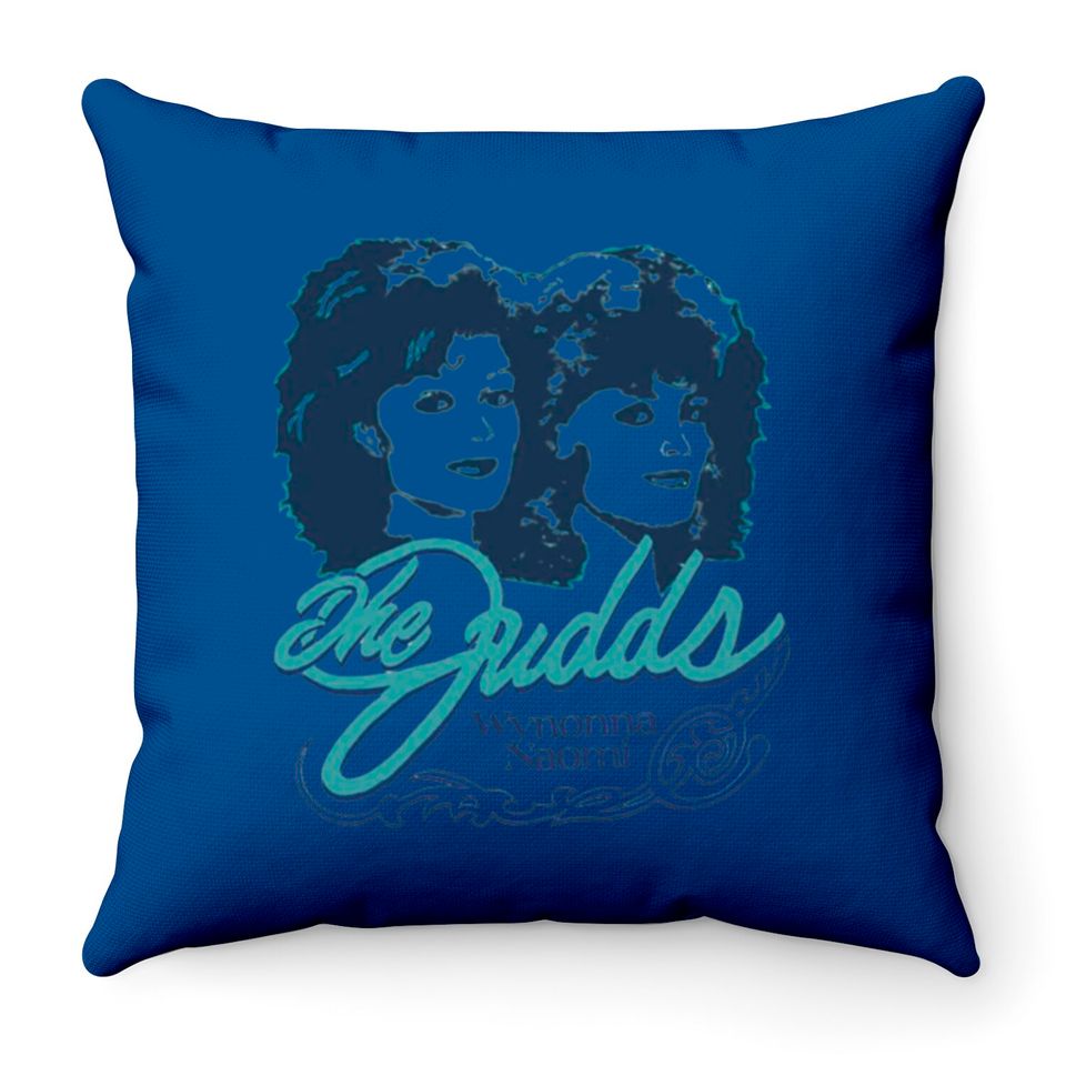 The Judds Throw Pillows