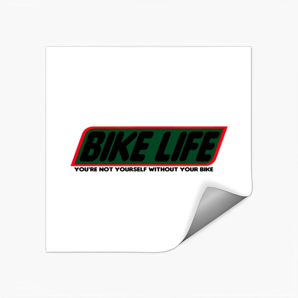 Bike Life Apparel Stickers