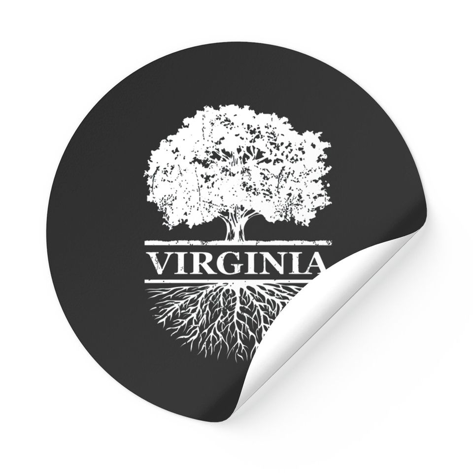 Virginia Vintage Roots Outdoors Souvenir Stickers