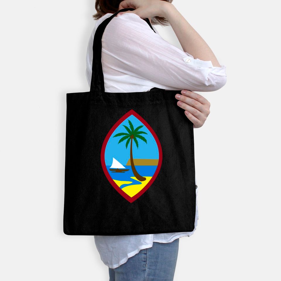 Guam Flag Seal Bags