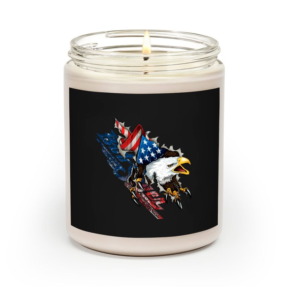 Bob Seger Eagel American flag - Bob Seger - Scented Candles