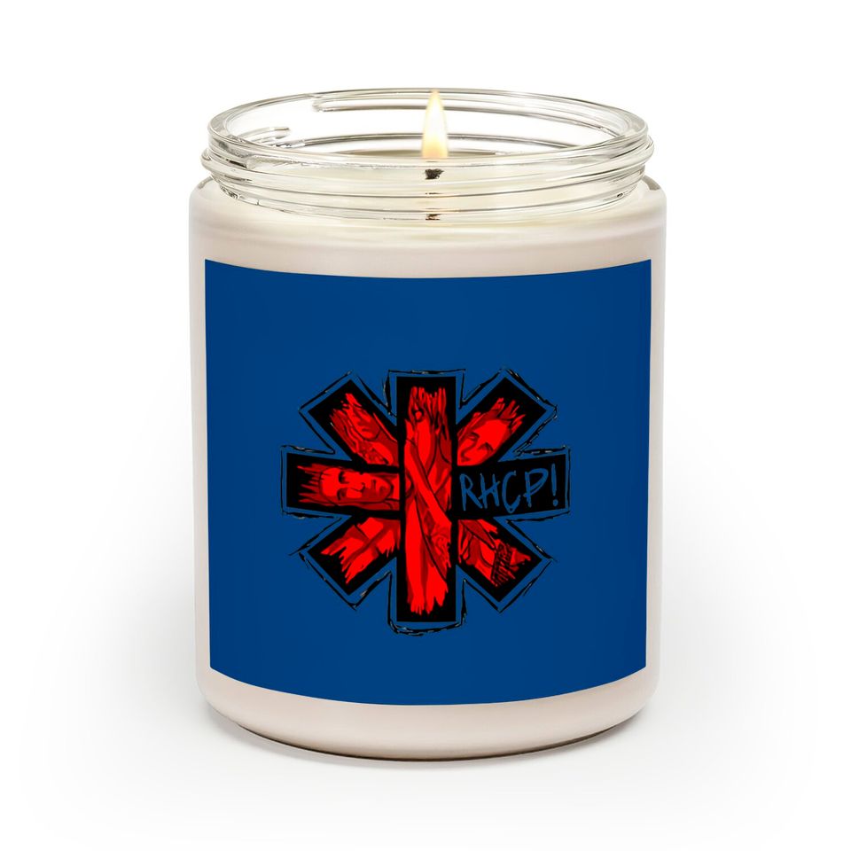 Red Hot Chili Peppers Band Vintage Inspired Scented Candles