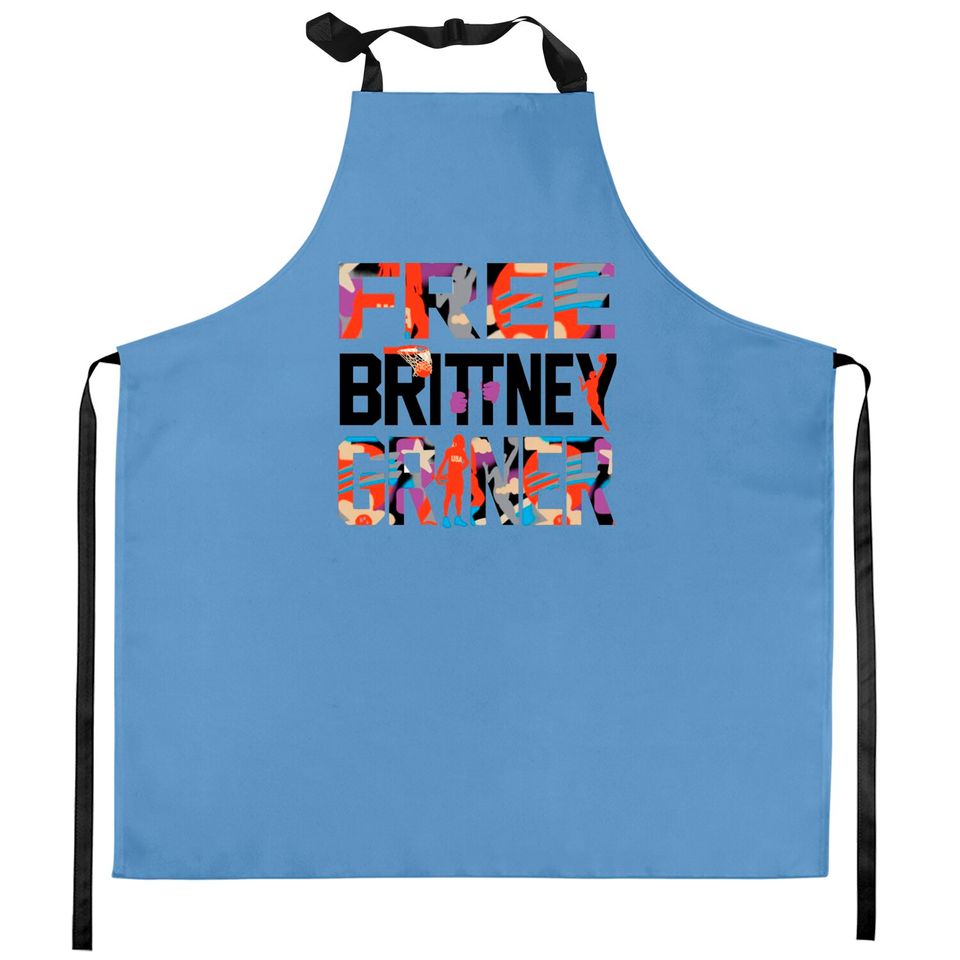 Free Brittney Griner  Classic Kitchen Aprons