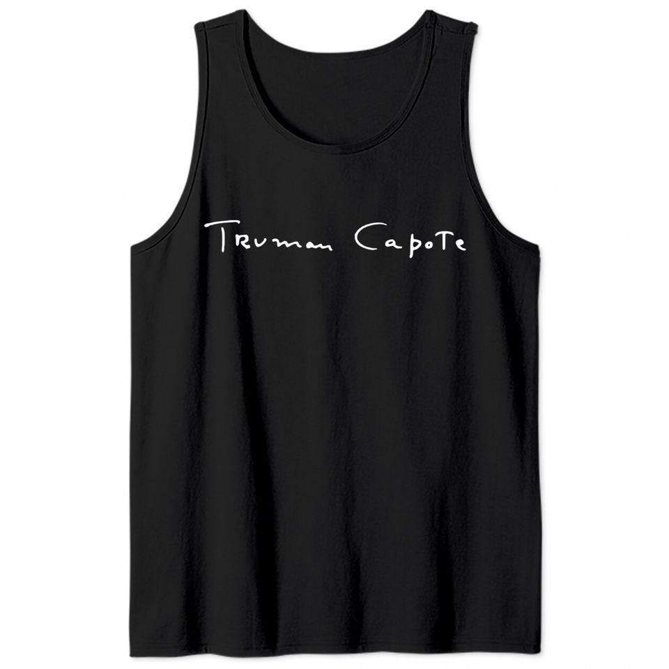 Truman Capote Signature Tank Tops