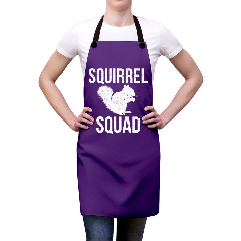 Squirrel squad Apron Lover Animal Squirrels Aprons