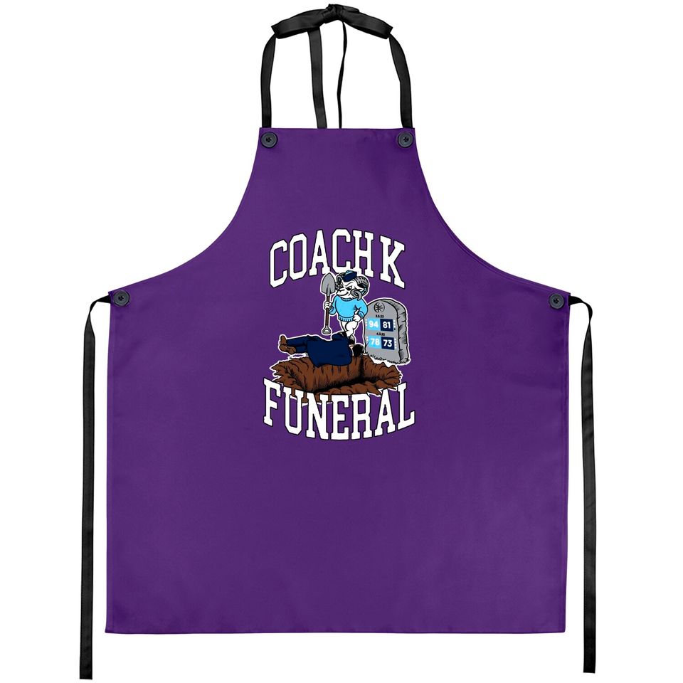 Coach K Funeral Aprons, Coach K Aprons