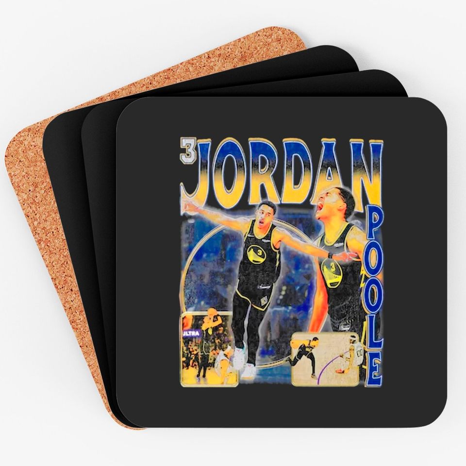 Jordan Poole Vintage Coasters