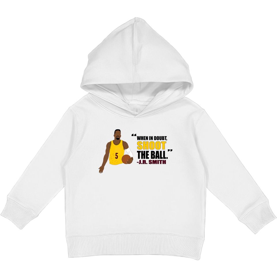 J.R. Smith Quote - Jr Smith - Kids Pullover Hoodies