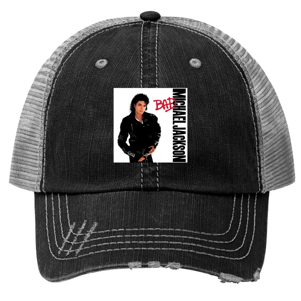 Michael Jackson Bad Album Smooth Criminal 1 Trucker Hats