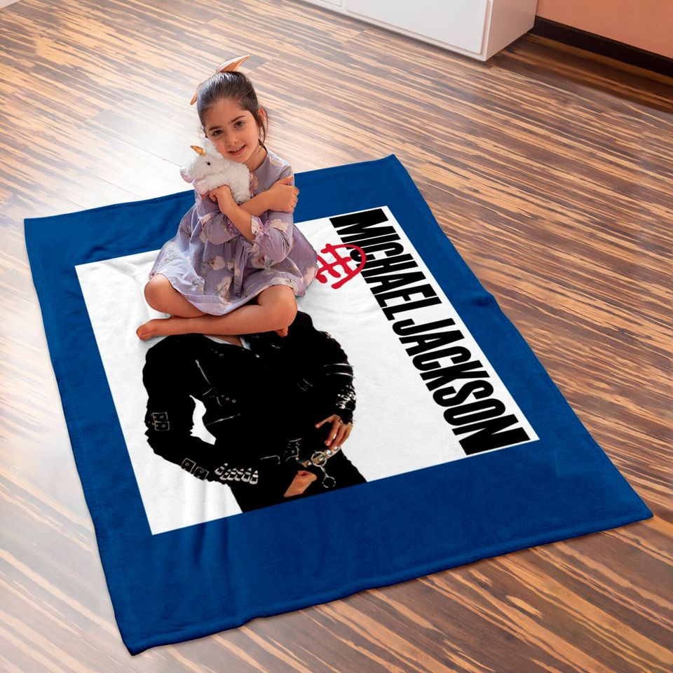 Michael Jackson Bad Album Smooth Criminal 1 Baby Blankets