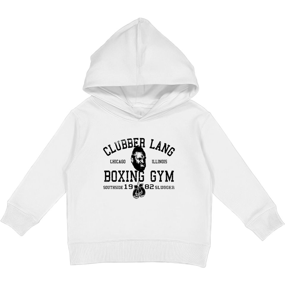 Clubber Lang Workout Gear Worn - Clubber Lang - Kids Pullover Hoodies