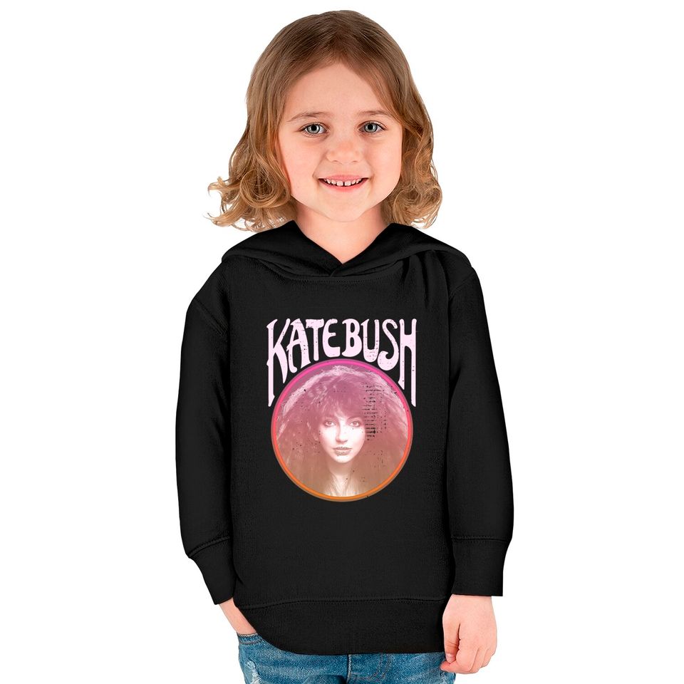 Retro Kate Bush Tribute Kids Pullover Hoodies