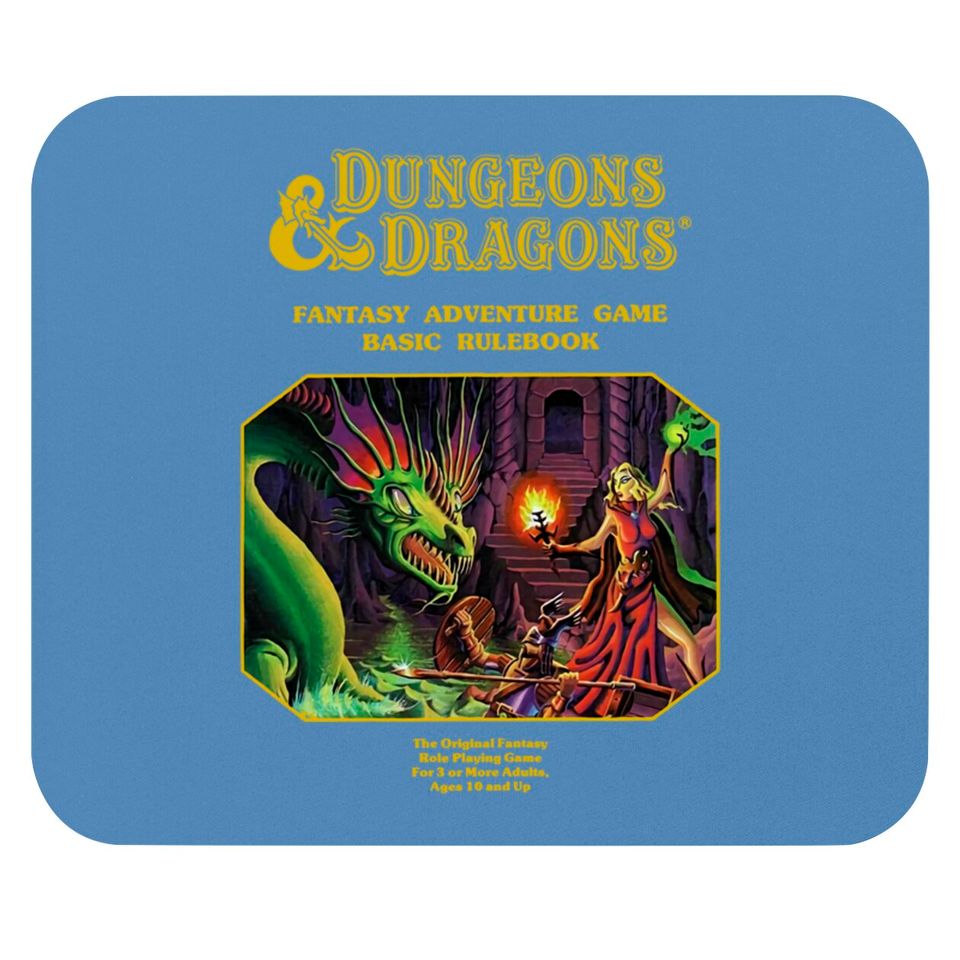 FANTASY ADVENTURE GAME Dungeons and Dragons - Dungeons And Dragons - Mouse Pads