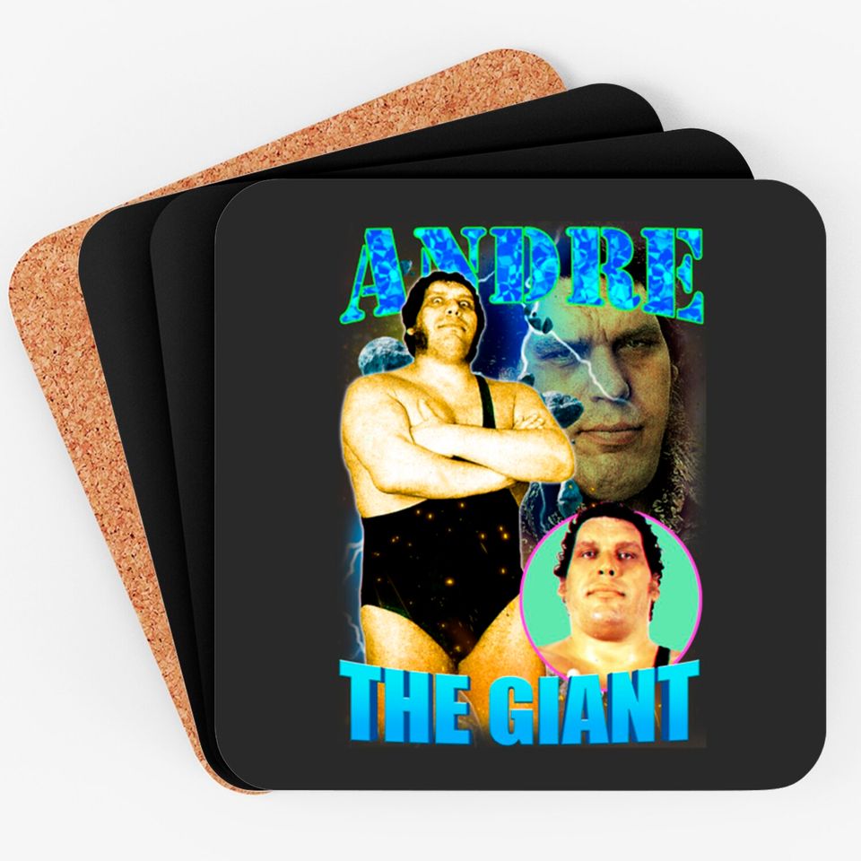 Giant Bootleg - Andre The Giant - Coasters