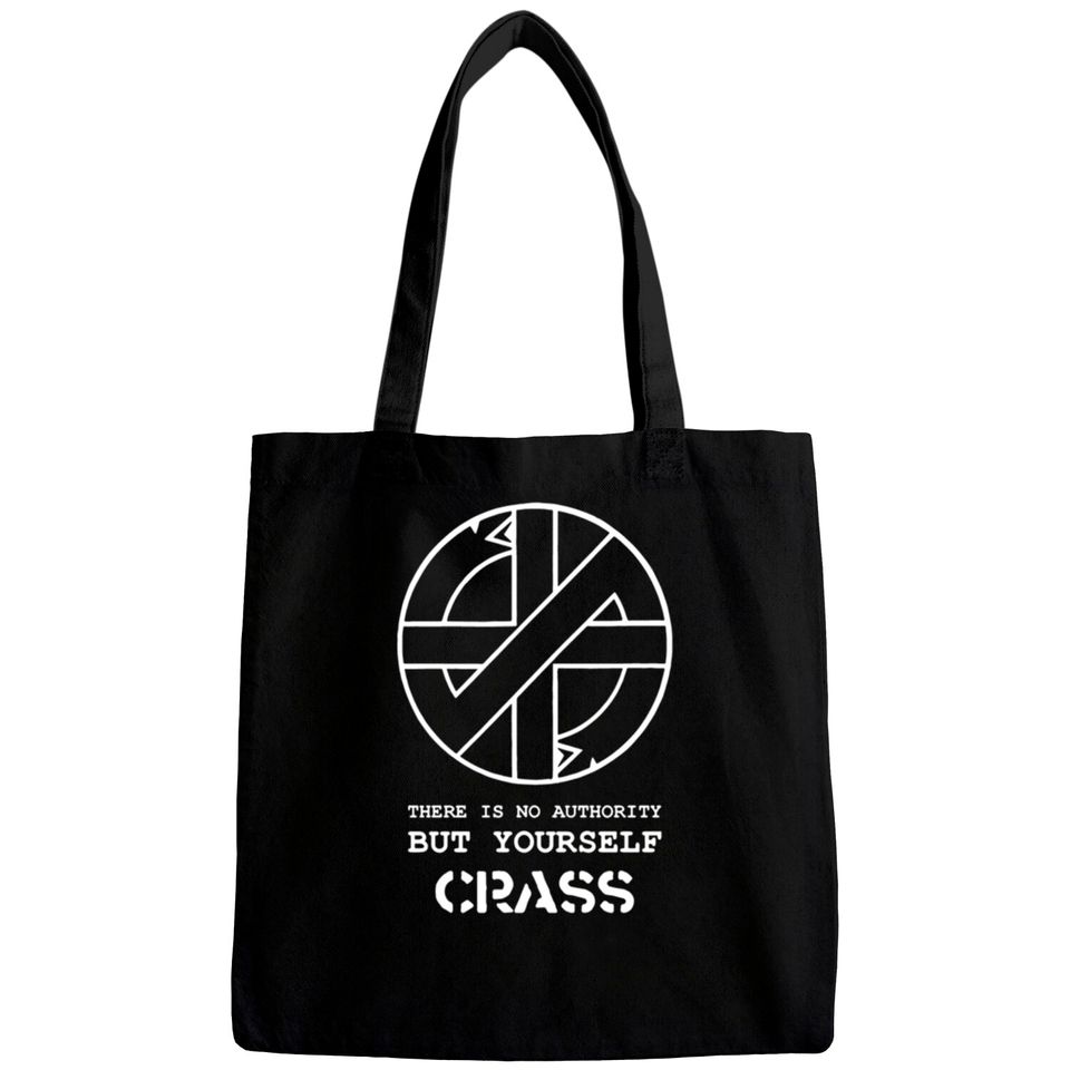Crass There Is No Authority But Yourself Bags