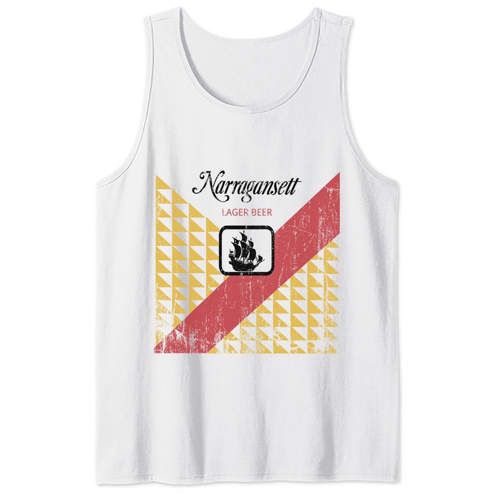 Narragansett label from Jaws, distressed - Jaws - Tank Tops