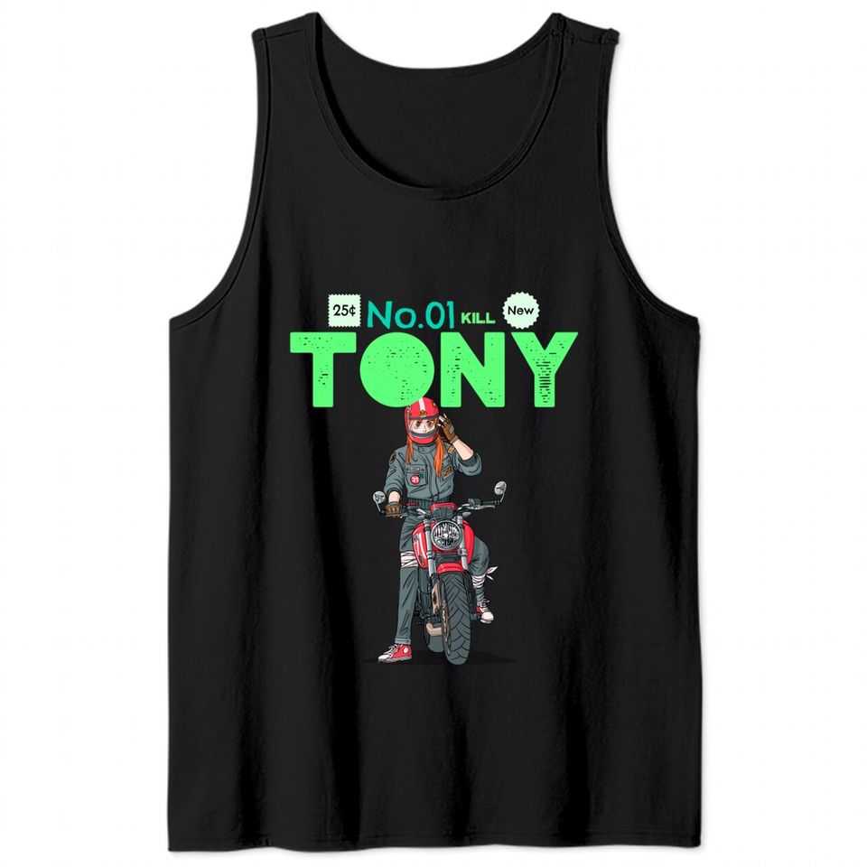Kill Tony Anime Movie - Comedy Podcast - Tank Tops