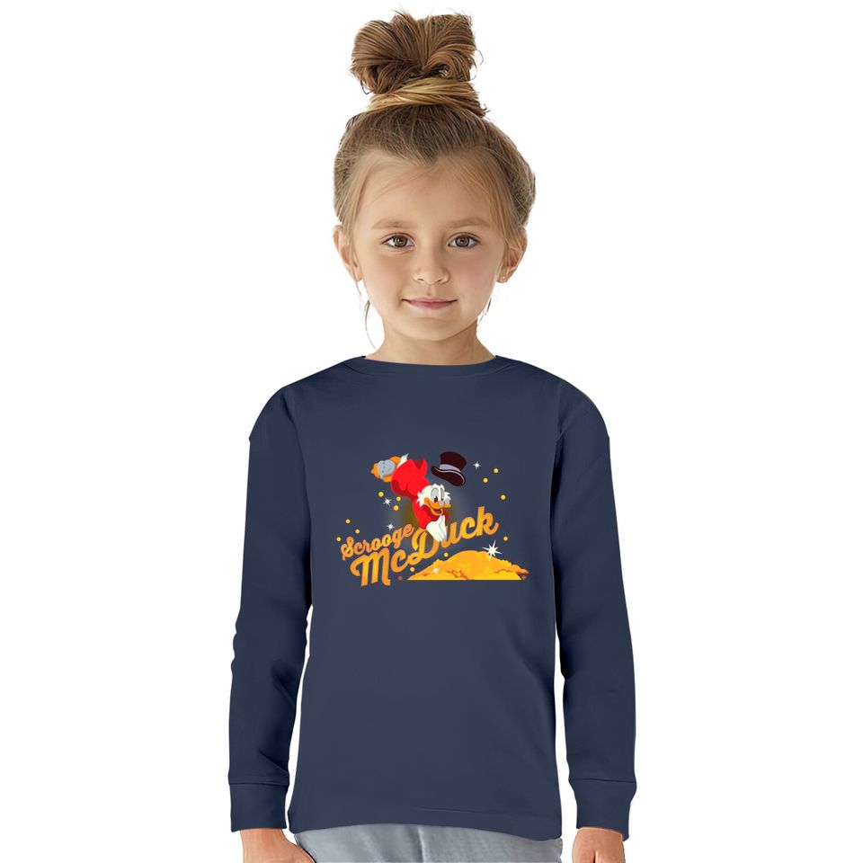 Smarter than the Smarties - Scrooge Mcduck -  Kids Long Sleeve T-Shirts