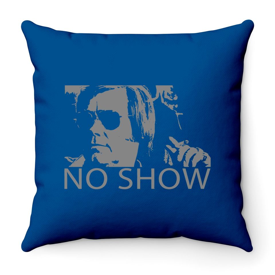 George No Show Jones - George Jones - Throw Pillows