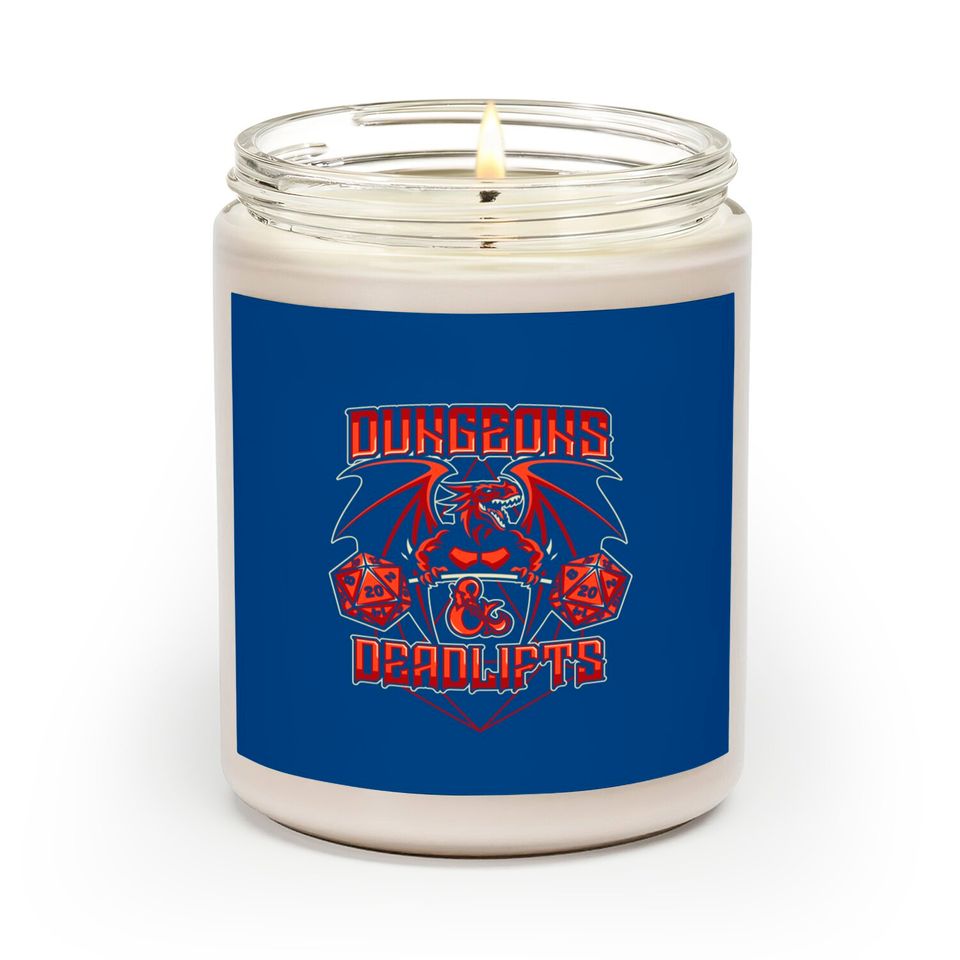 Dungeons and Deadlifts - Dungeons And Dragons - Scented Candles