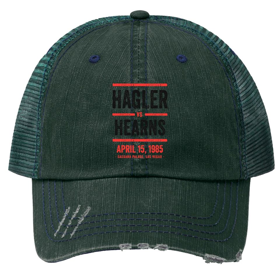 Hagler vs Hearns - Boxing - Trucker Hats