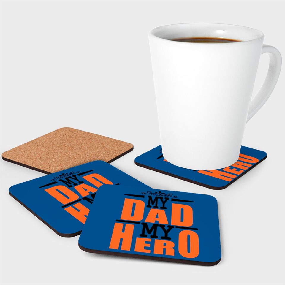 FATHERS DAY - Happy Birthday Father - Coasters