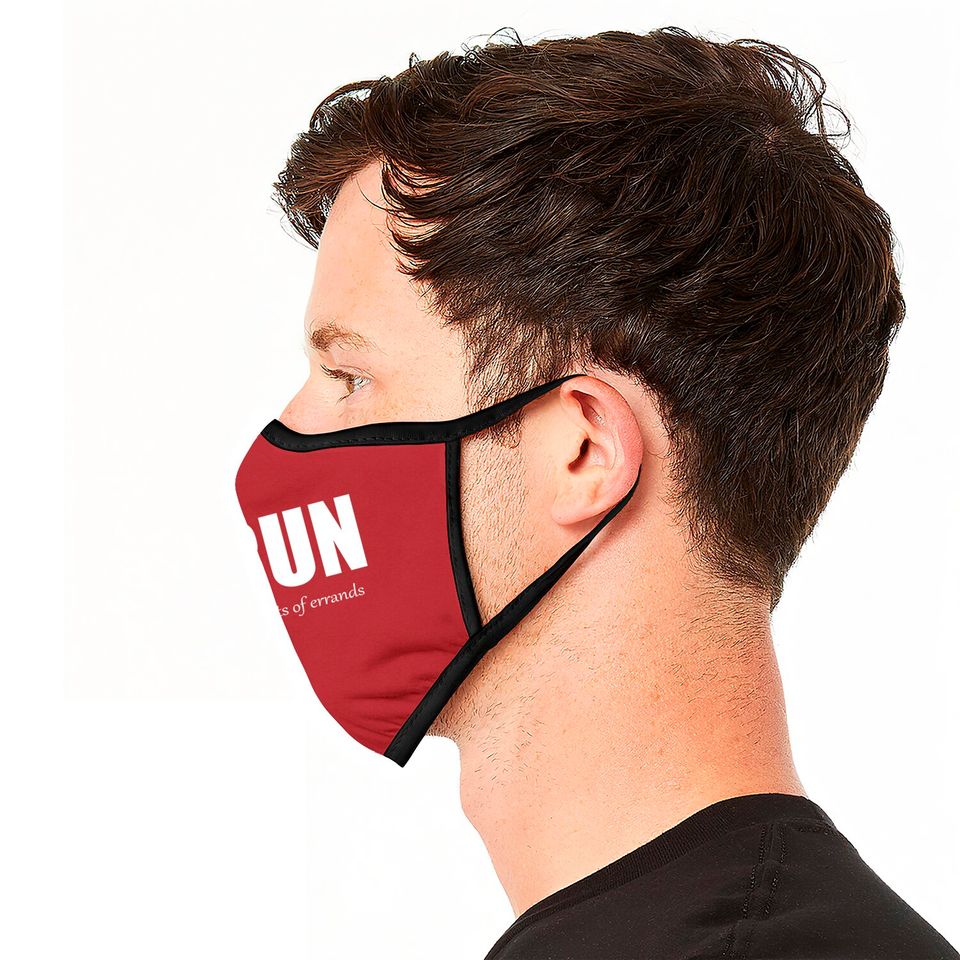 I Run - Errands - Run - Face Masks