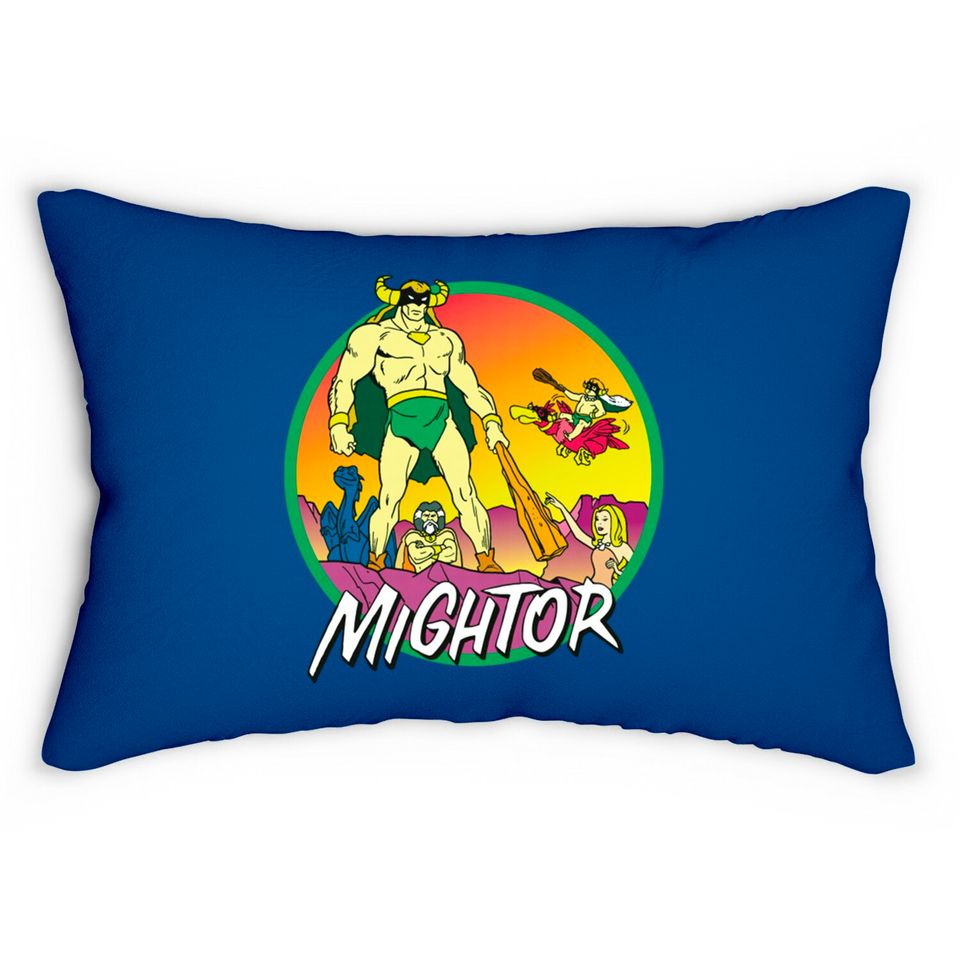 Mightor Cartoon - Mightor - Lumbar Pillows