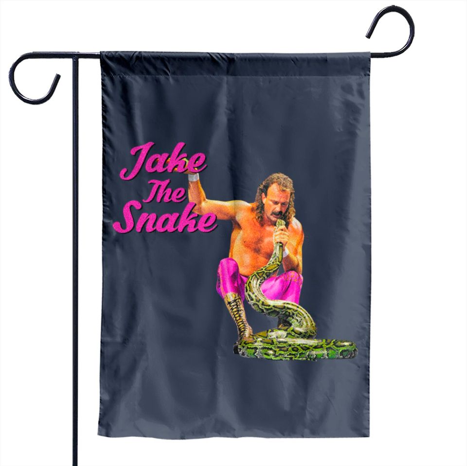 Jake The Snake - Jake The Snake - Garden Flags