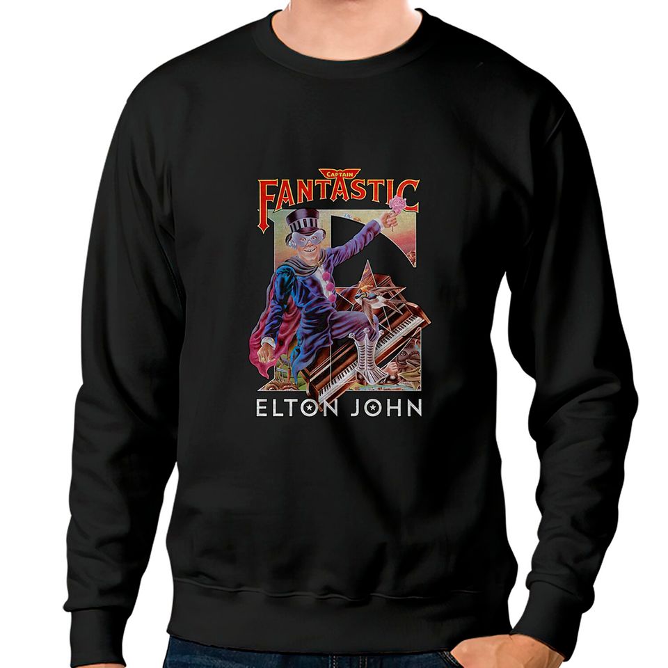 Elton John Captain Fantastic Brown Dirt Cowboy Tee Sweatshirts