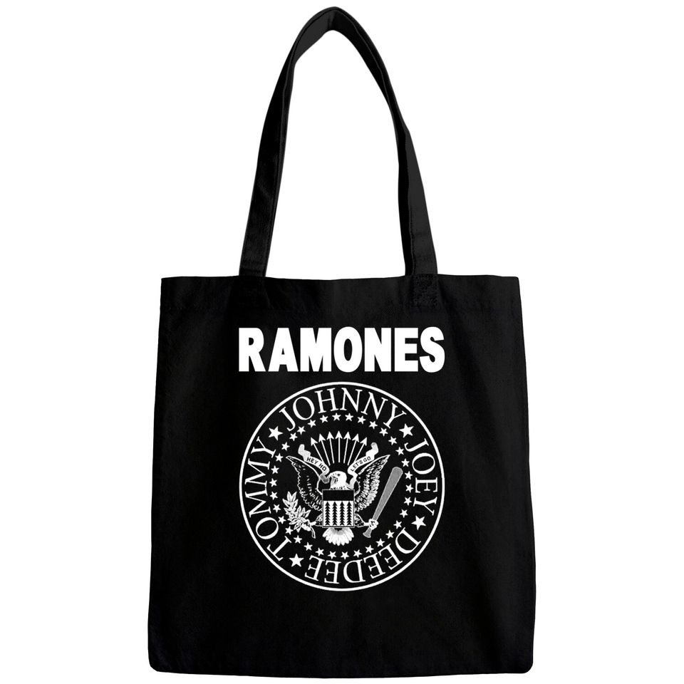 The Ramones Seal Logo Rock Punk Heavy Metal Tee Bags