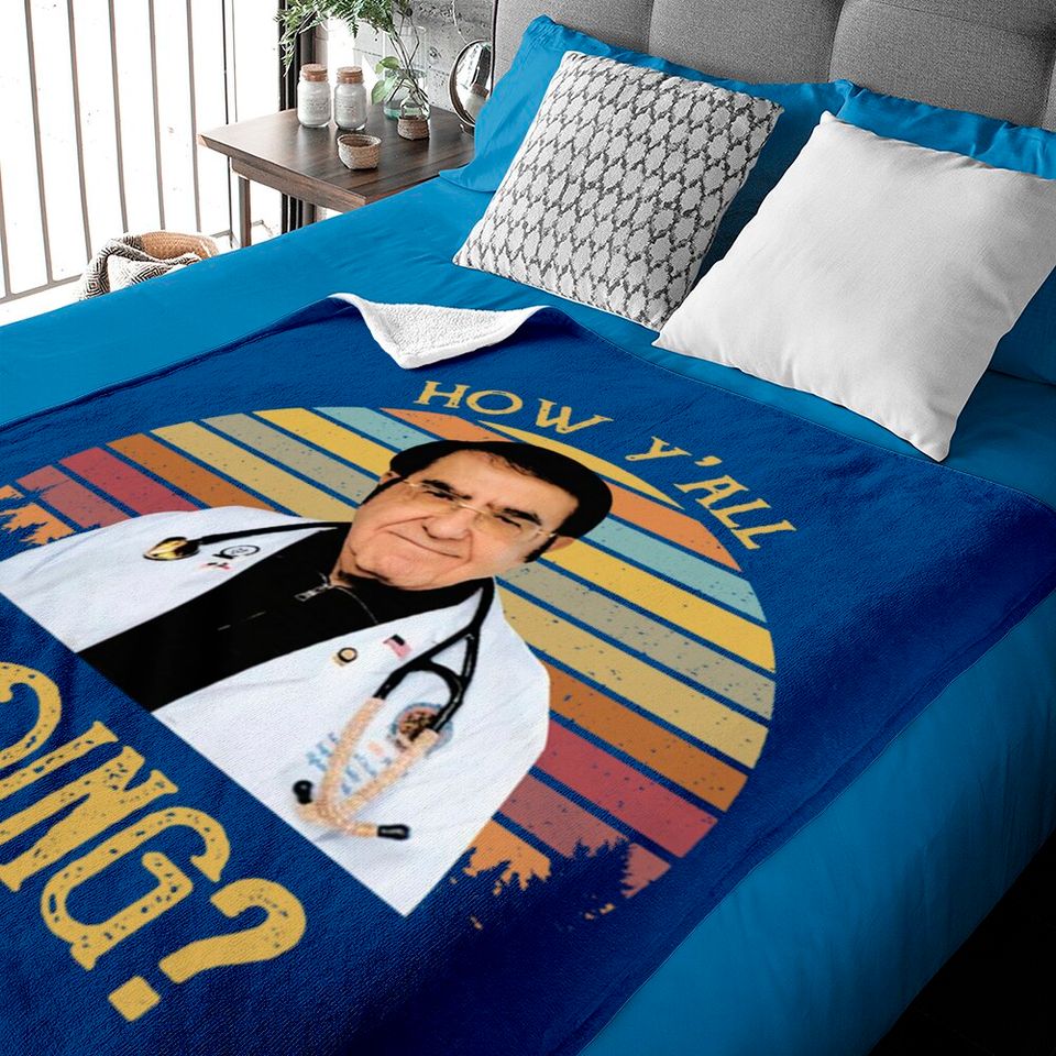 How Y'All Doing Funny Dr Now Retro Vintage Style, Movie 80S  Baby Blankets