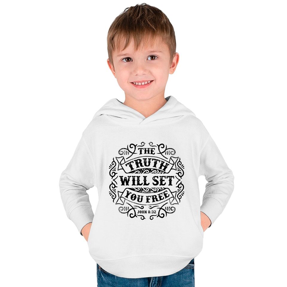 The Truth Will Set You Free - The Truth Will Set You Free - Kids Pullover Hoodies