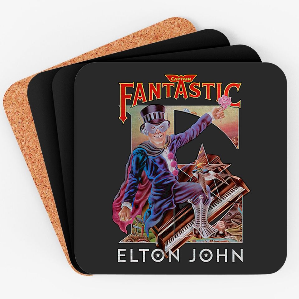 Elton John Captain Fantastic Brown Dirt Cowboy Coaster Coasters