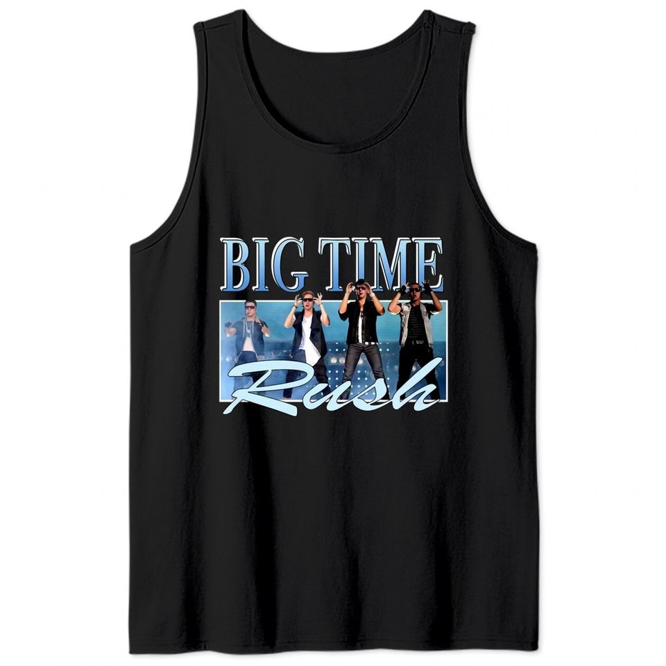 Big Time Rush retro band logo - Big Time Rush - Tank Tops