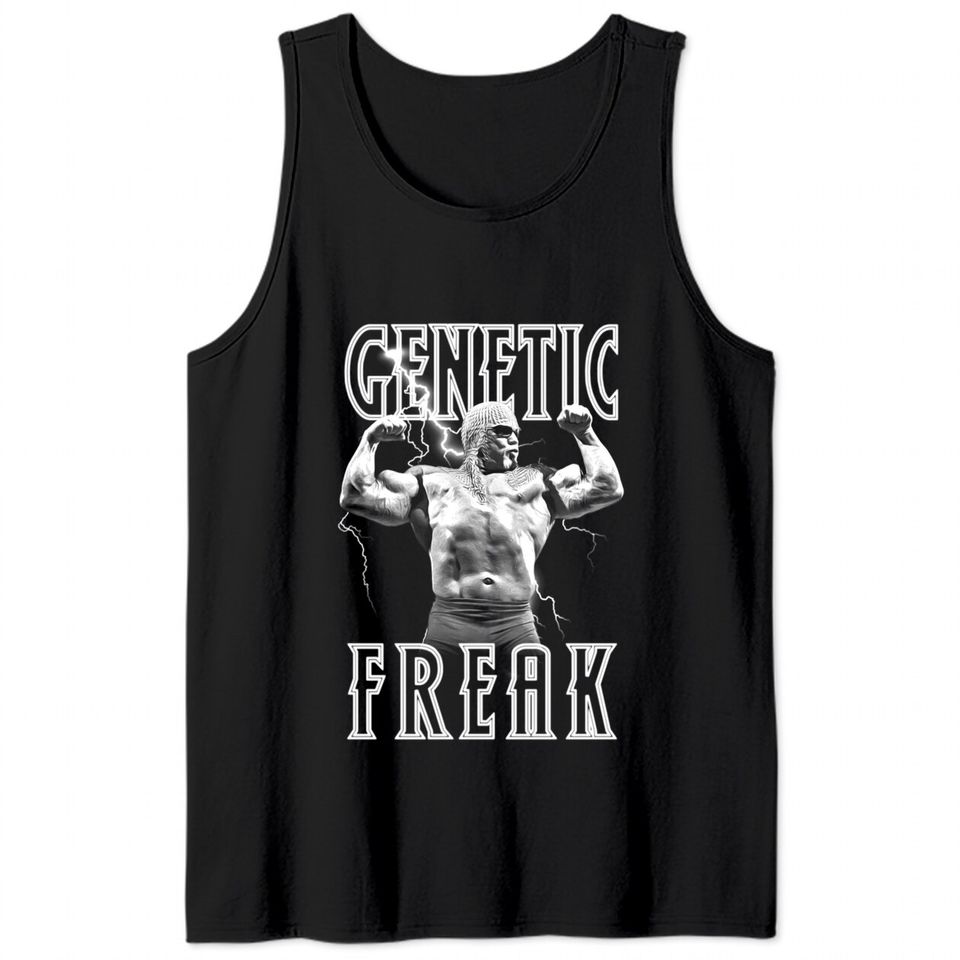 Genetic Freak White - Big Poppa Pump Genetic Freak - Tank Tops