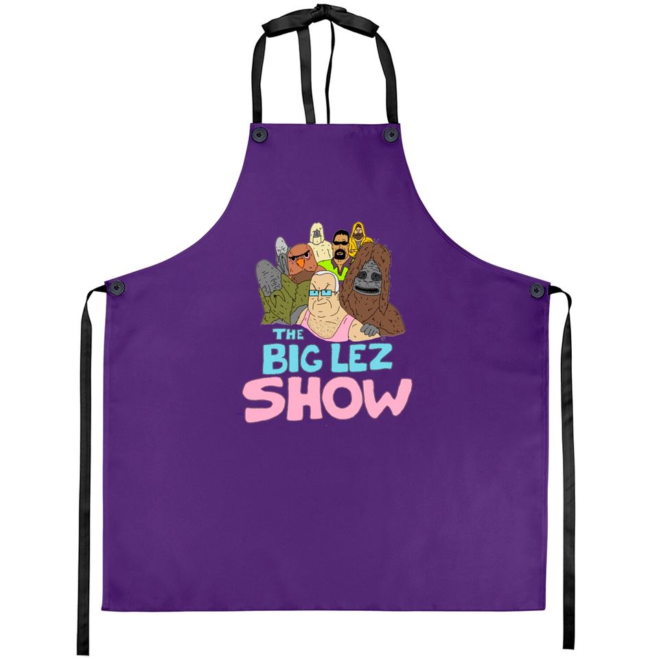 Big Lez Show Logo - Big Lez Show - Aprons