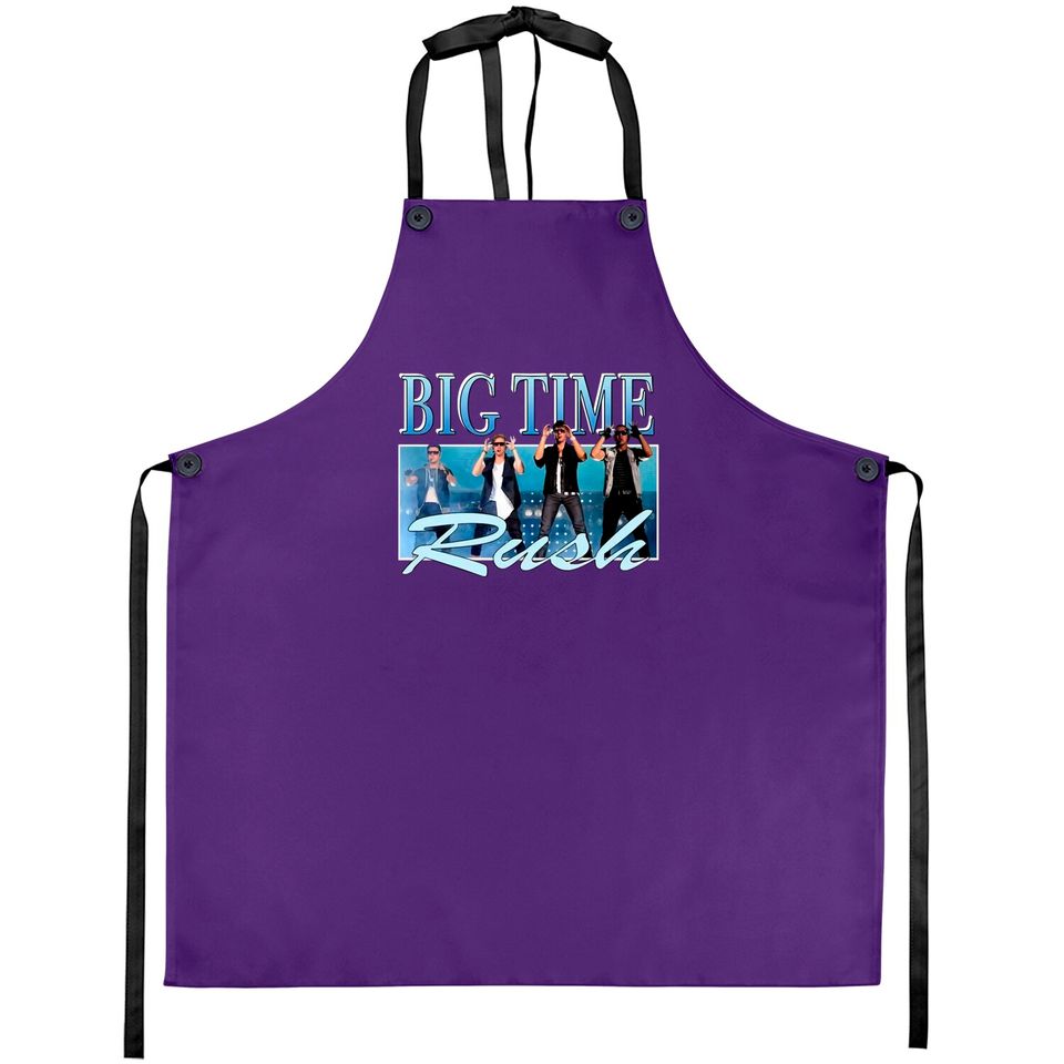 Big Time Rush retro band logo - Big Time Rush - Aprons