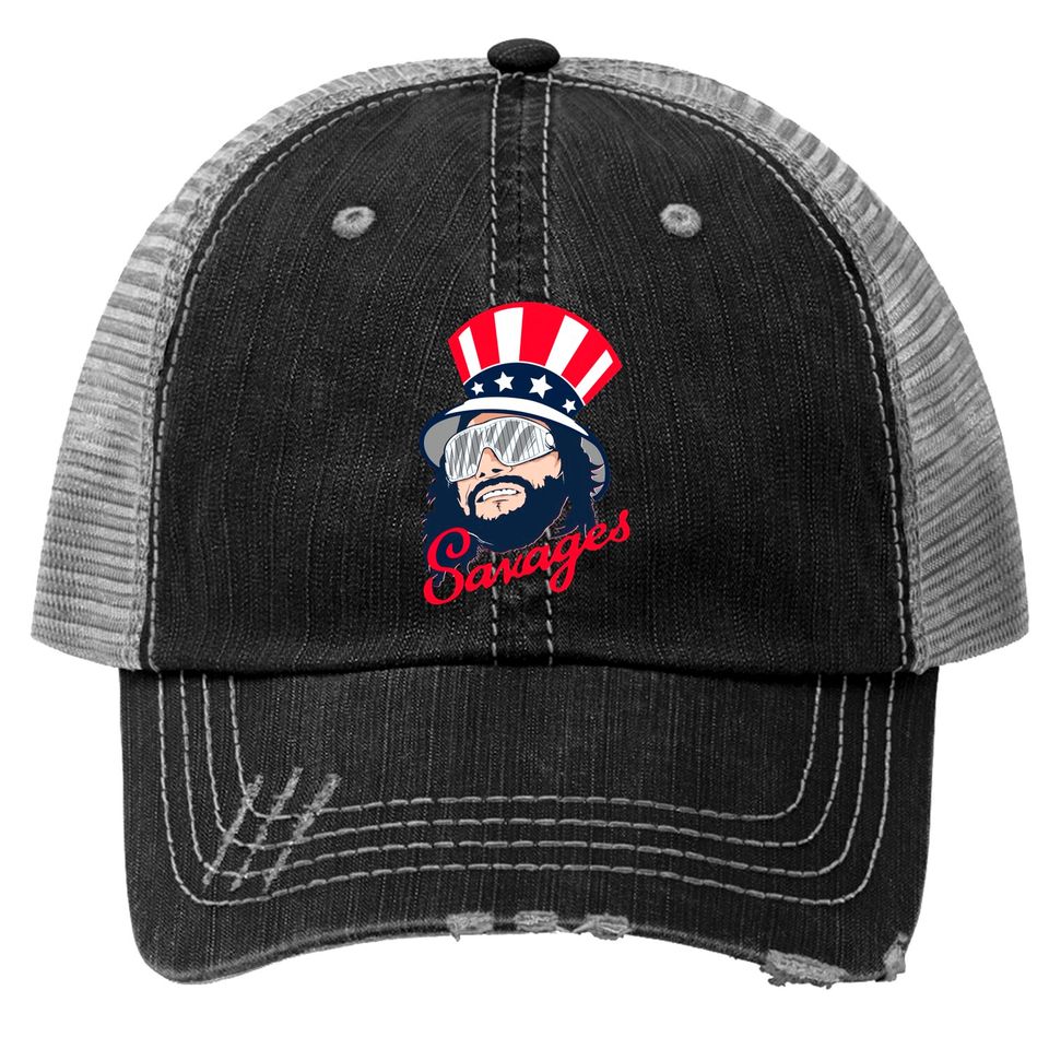 Macho Man Yankee Savage - Yankees - Trucker Hats