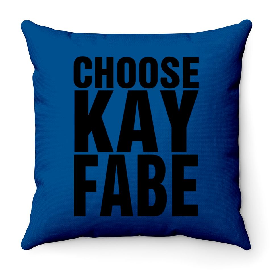 Choose Kayfabe - Wrestling - Throw Pillows